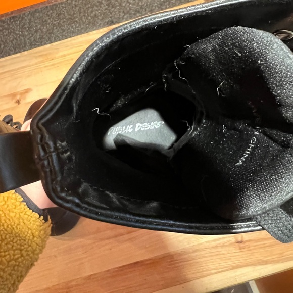 Dolls Kill Platform Combat Boots - Picture 4 of 4